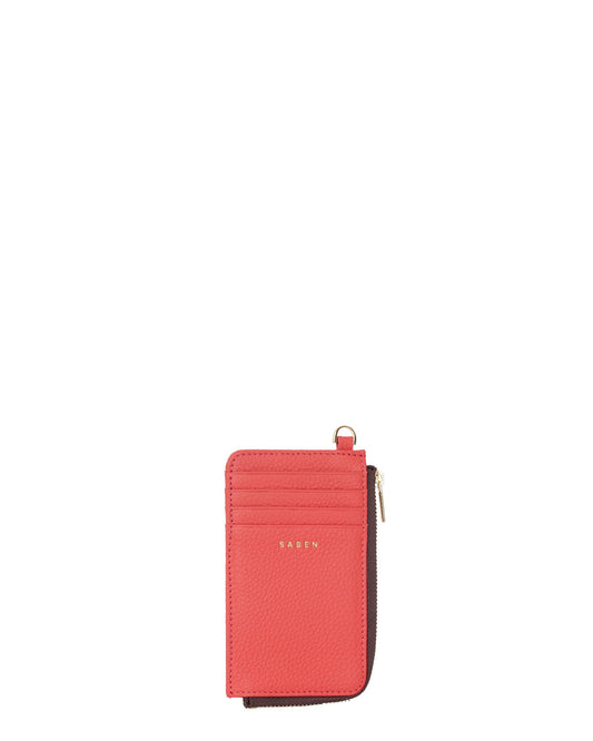 Winona Cardholder - Geranium
