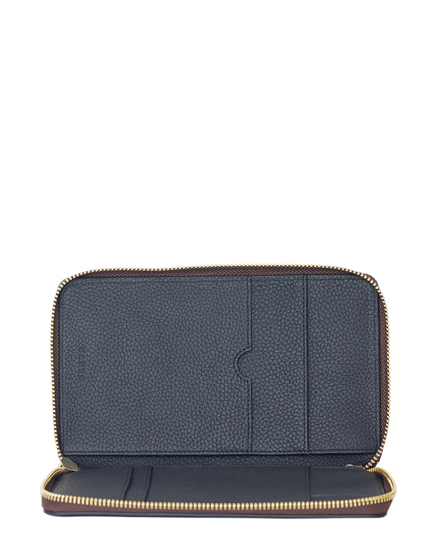 Lisbon Travel Wallet - Black