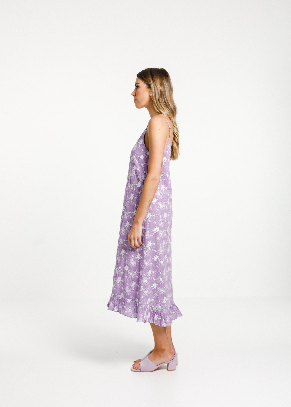 Isabella Dress - Wild Lilac