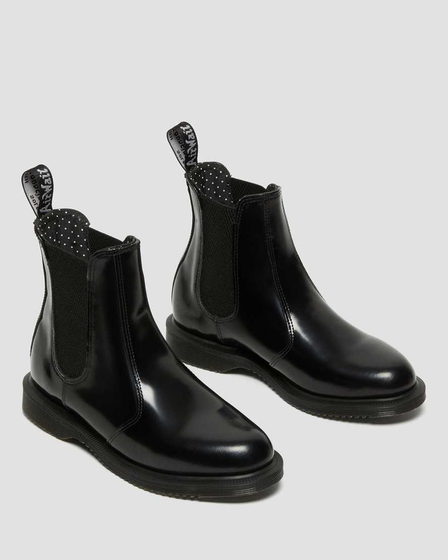 Flora Chelsea Boot - Black