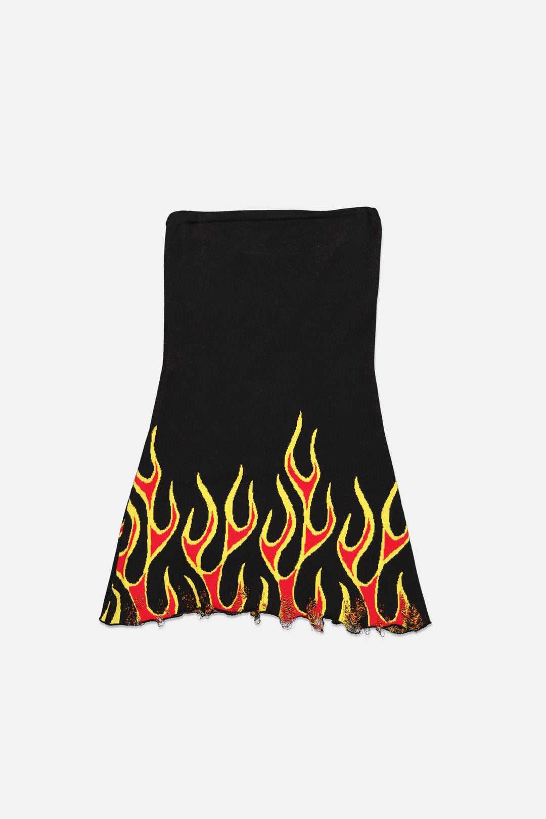 Burning Desire Knit Mini Dress - Black