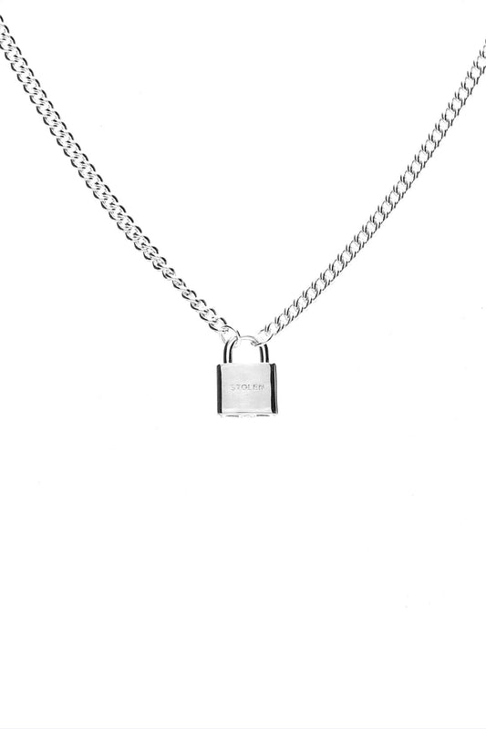 Locket Necklace - Silver