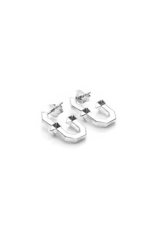 Helsing Maxi Earrings - Silver