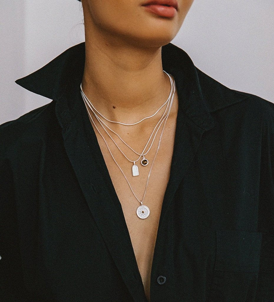 Snake Chain 18" - Silver