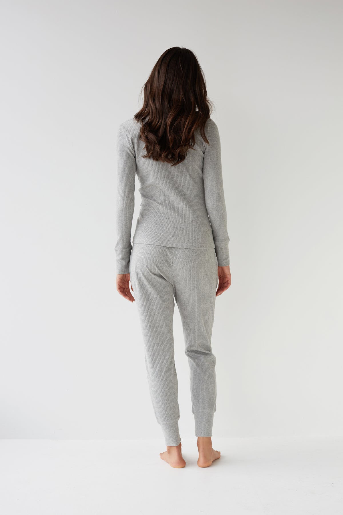 Slim Lounge Pant - Smoke Grey