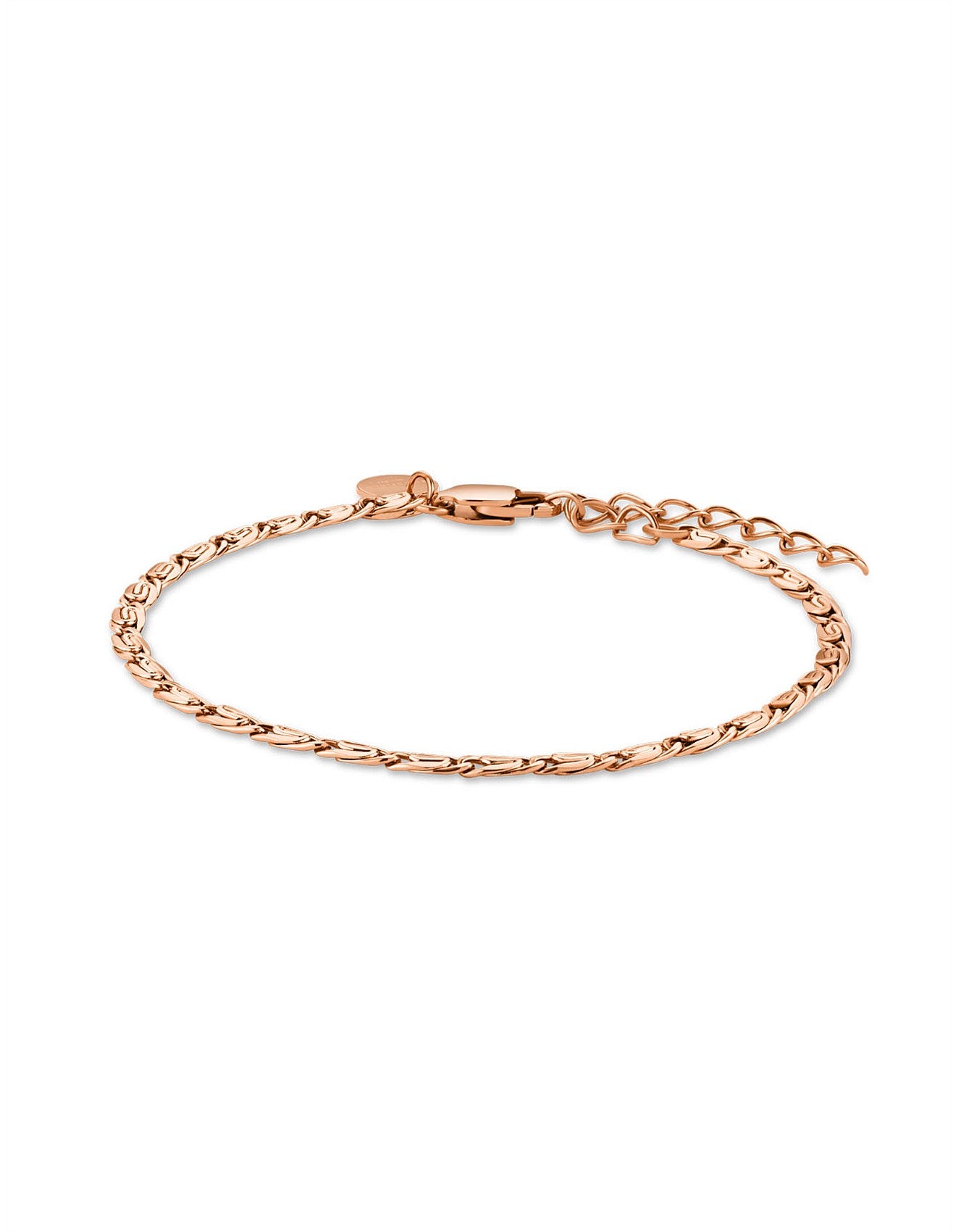 Vintage Chain Bracelet - Rose Gold - J435