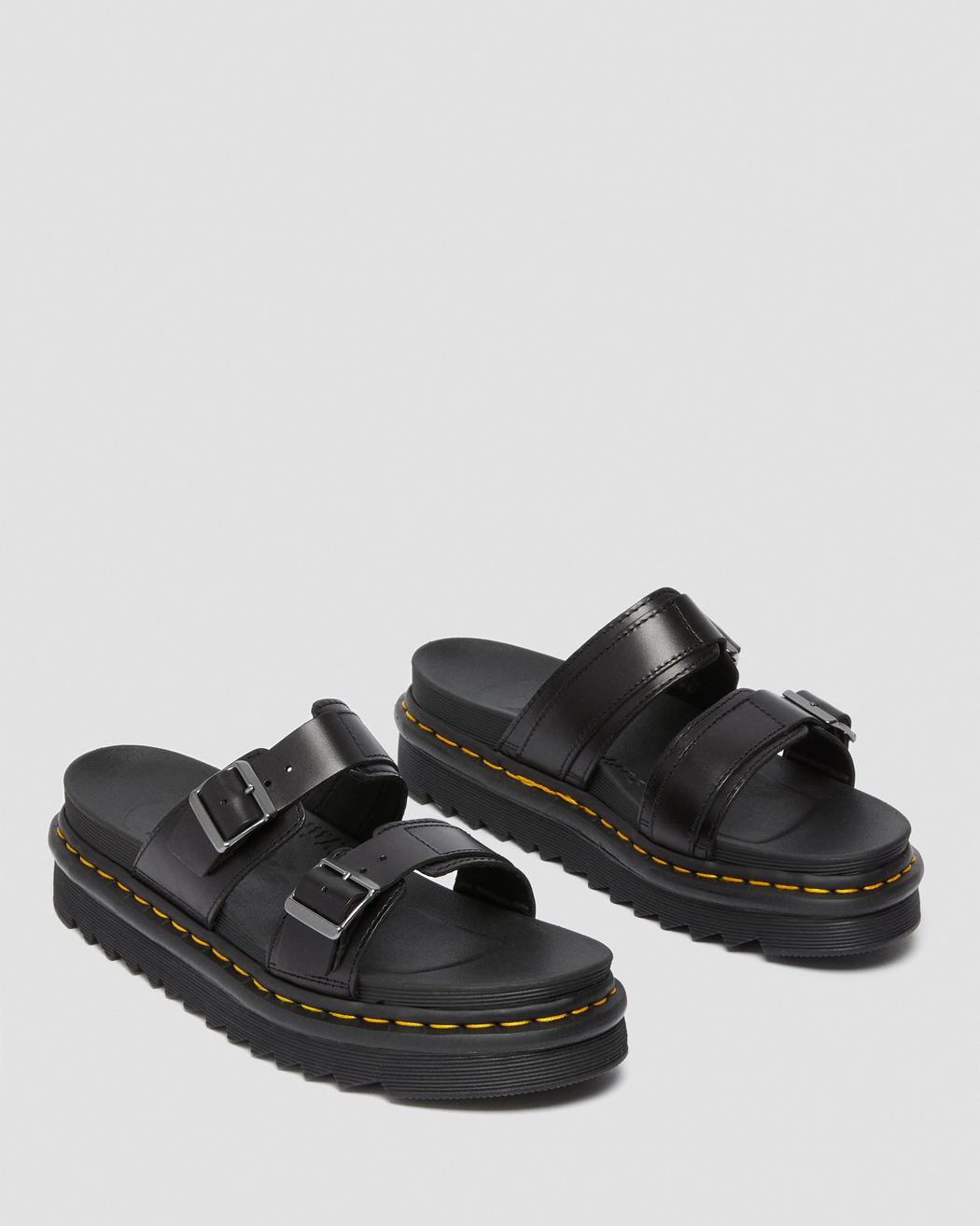 Myles Slide Sandal - Black Brando