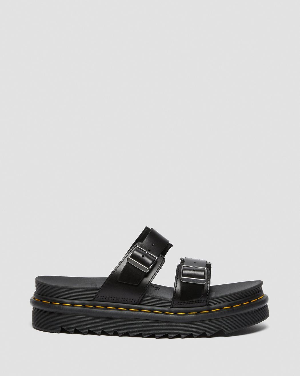 Myles Slide Sandal - Black Brando