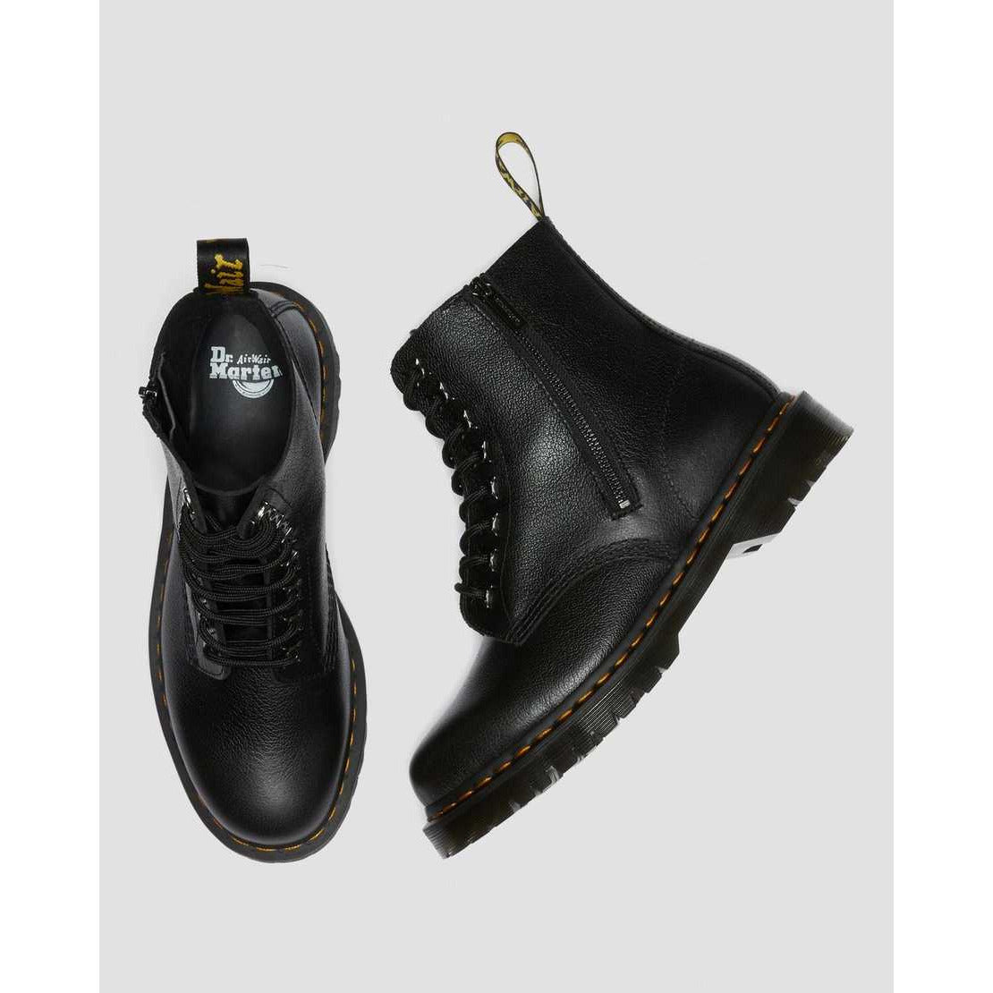 1460 Pascal Boot - Zip 8 Eye - Black