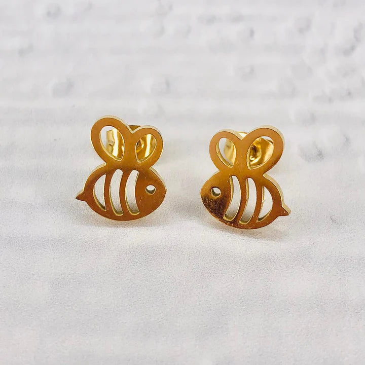 Beloved Classic Studs - Gold