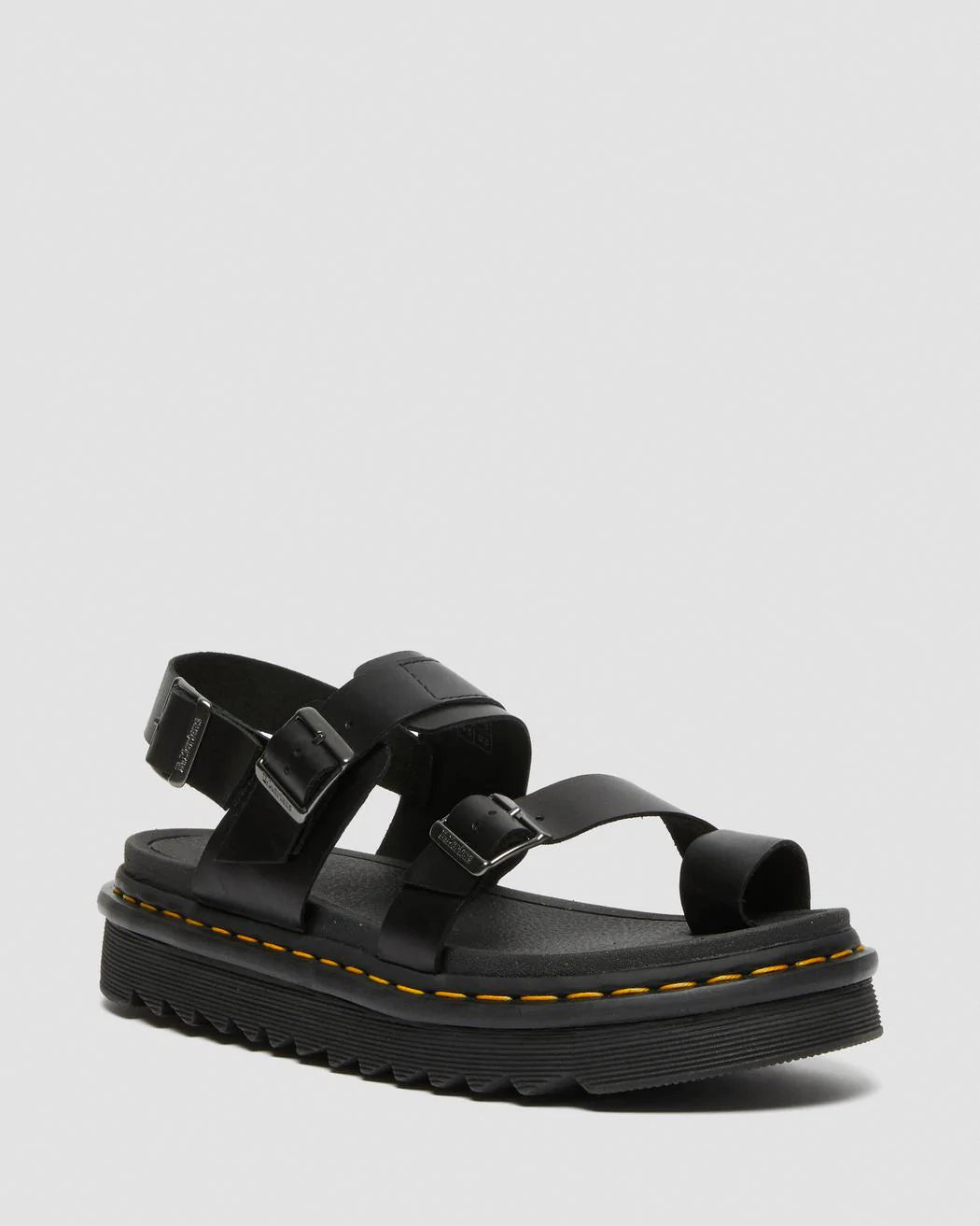 Fynn Post Sandal - Black Brando