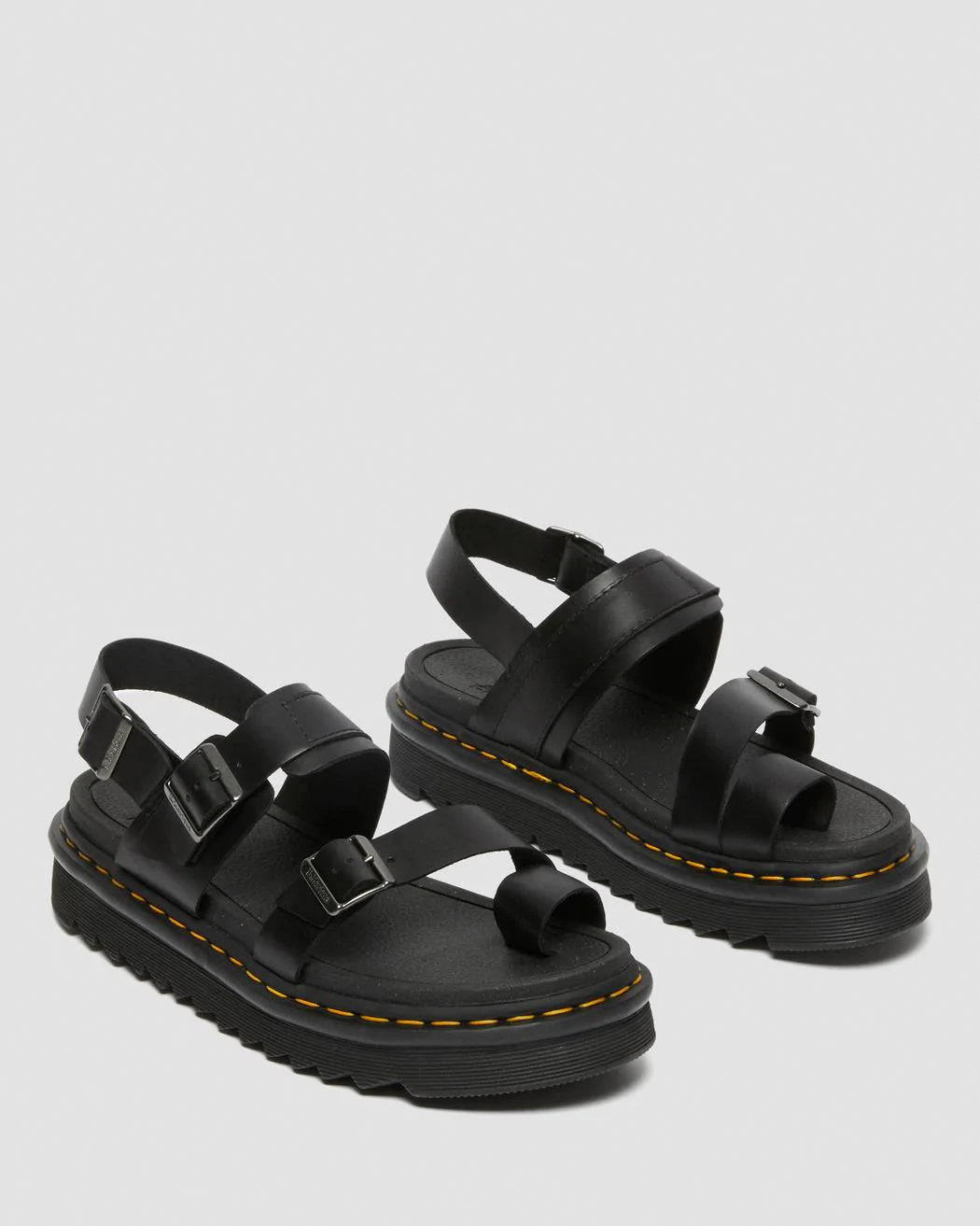 Fynn Post Sandal - Black Brando