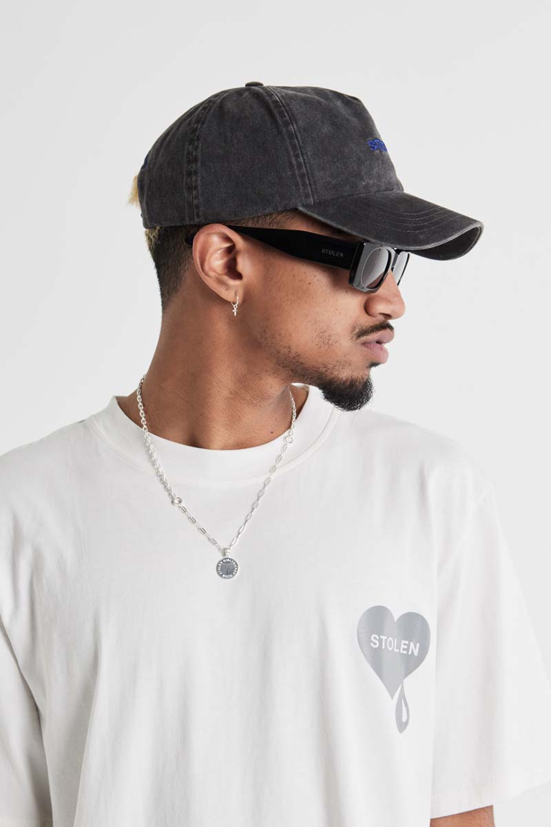 Wavy Cap - Aged Charcoal
