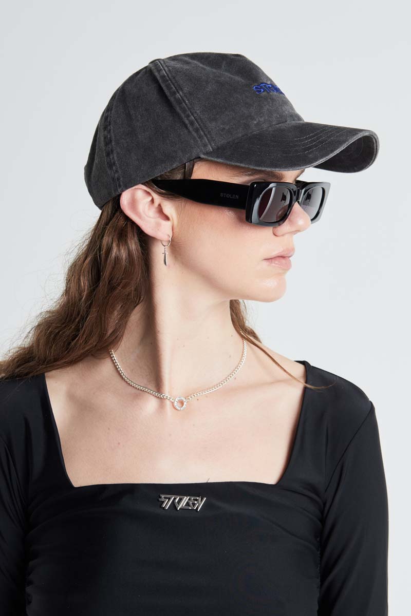 Wavy Cap - Aged Charcoal