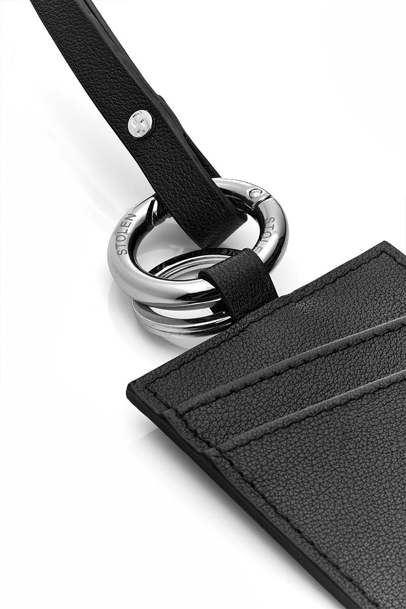 Card Holder Lanyard - Black