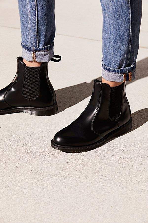 Flora Chelsea Boot - Black