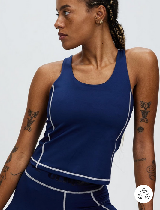 Conquest Performance Tank - Navy