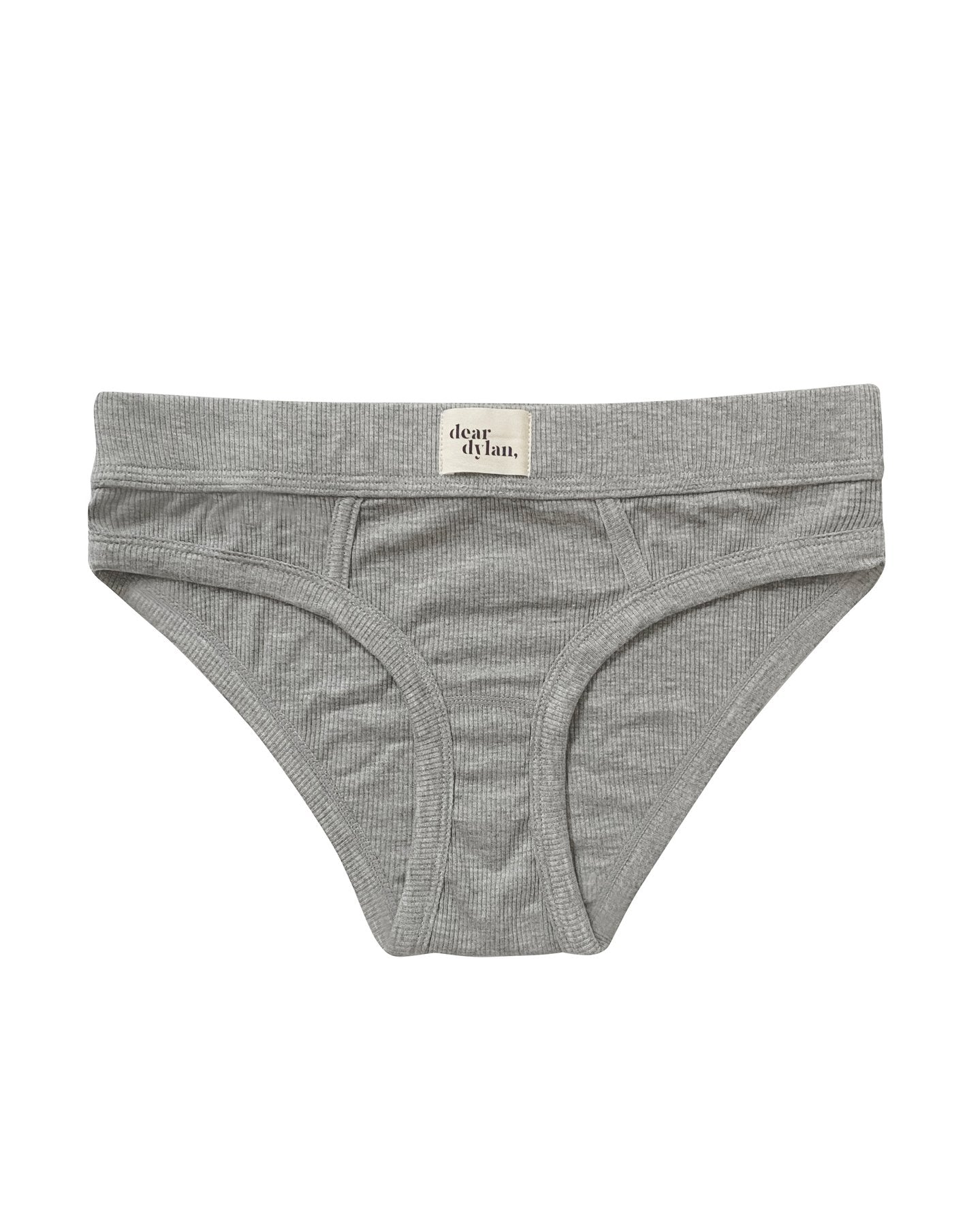 Ribbed Bikini Brief - Ash Marle