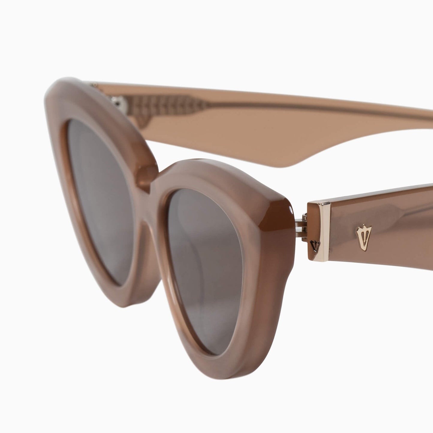 Dayze - Chestnut/Gold Trim/Brown Lens - SO635