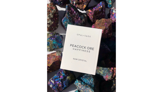 Raw Crystal - Peacock Ore/Happiness