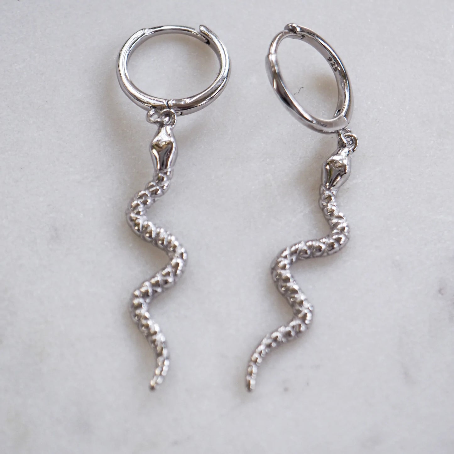 Snake Huggie Earrings