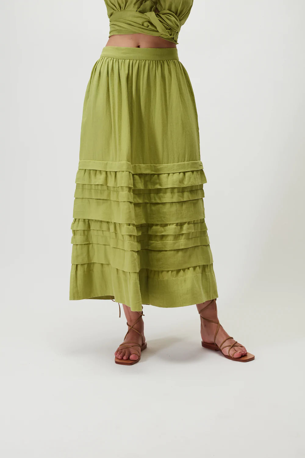 Halle Skirt - Tea