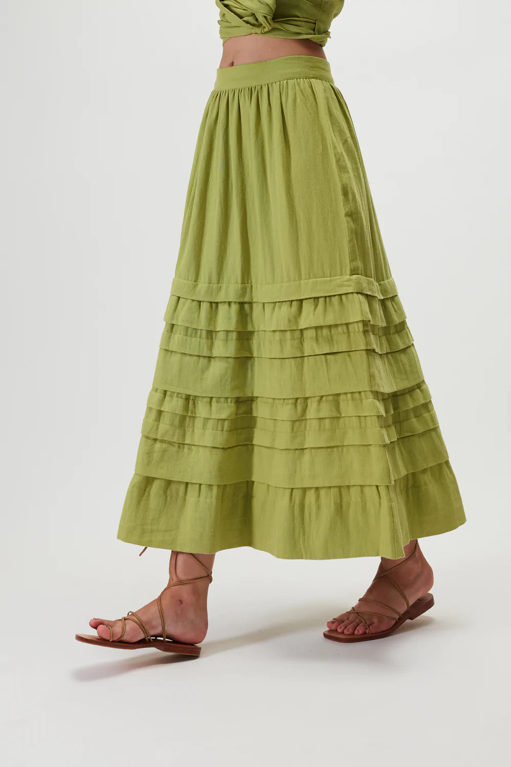 Halle Skirt - Tea