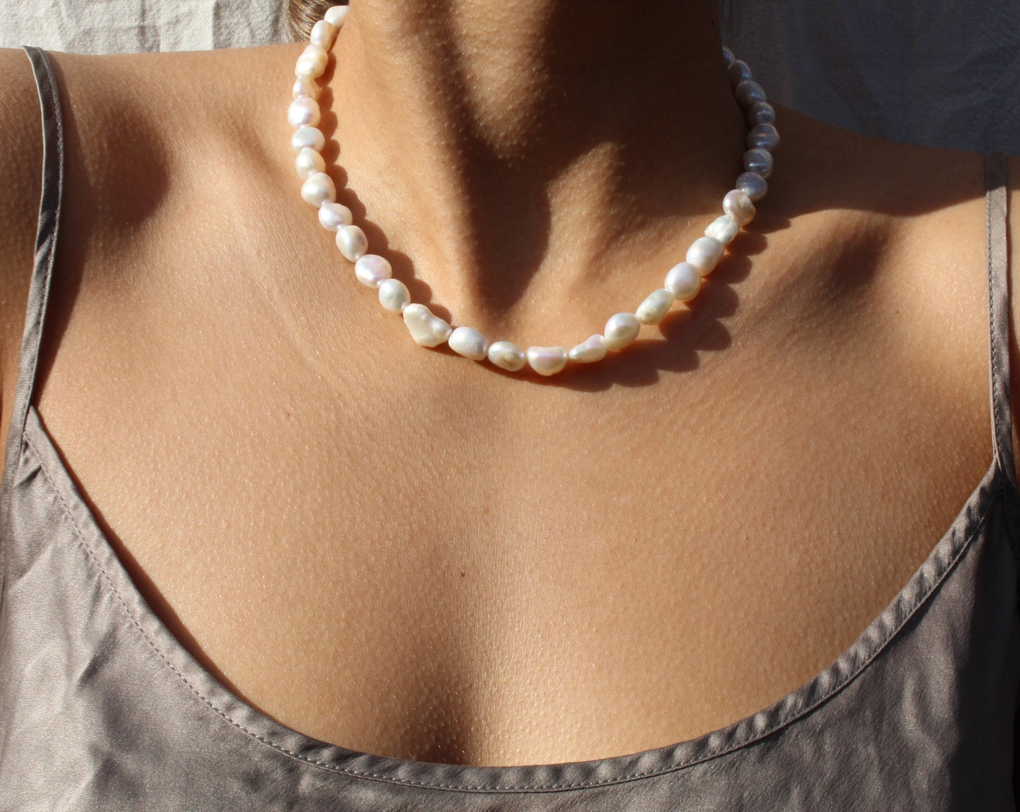 Margarita Necklace - Porlamar - Silver