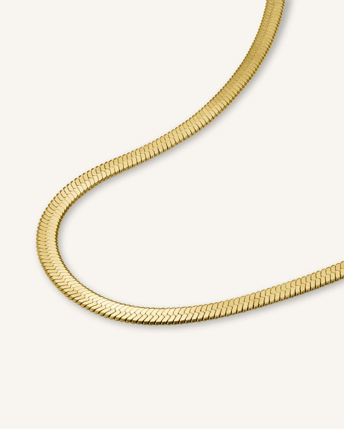 Snake Necklace - Gold J379