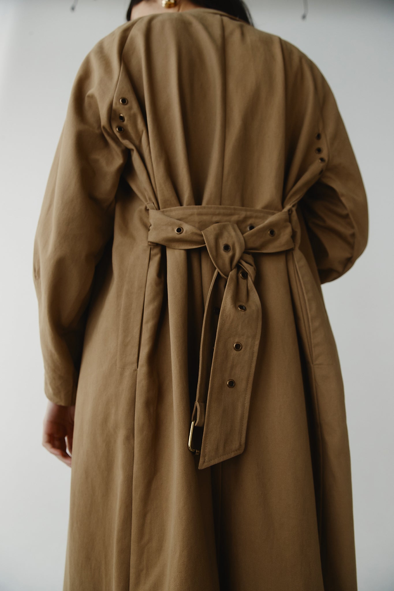 Clio Trench - Tan