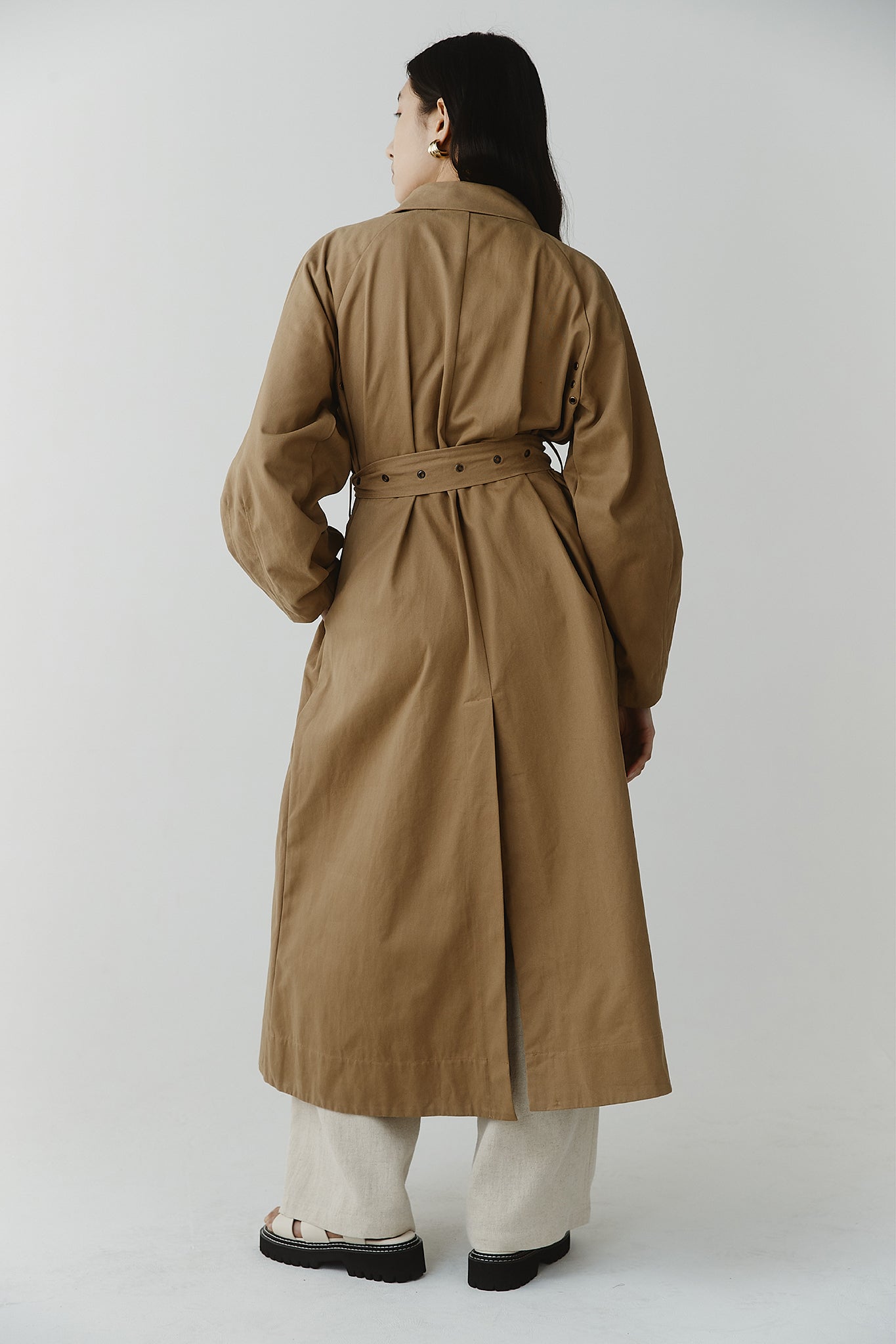 Clio Trench - Tan