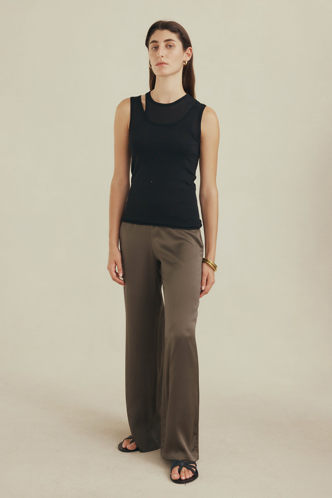 Loretta Singlet - Black
