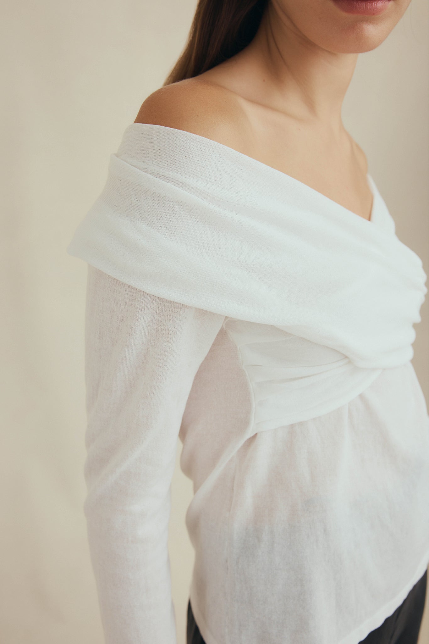 Zellie Top - Ivory