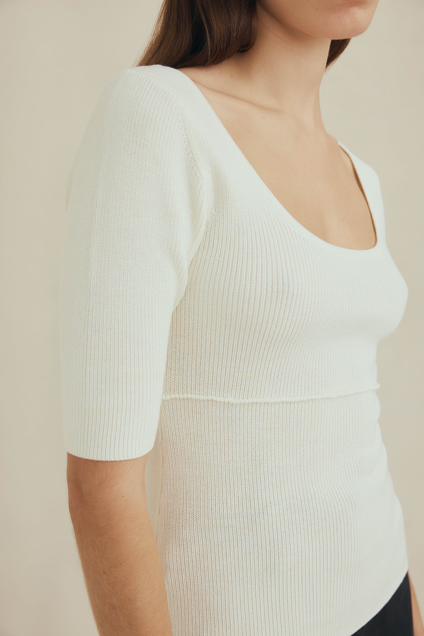 Aline Top - Ivory
