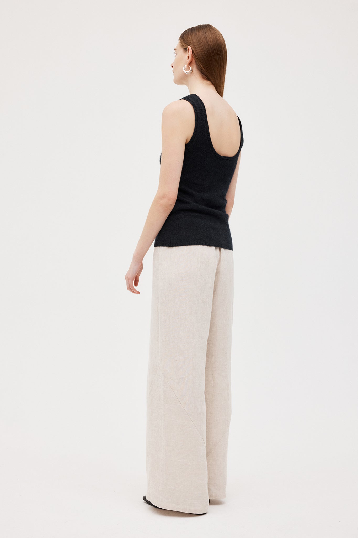 Adelina Singlet - Charcoal