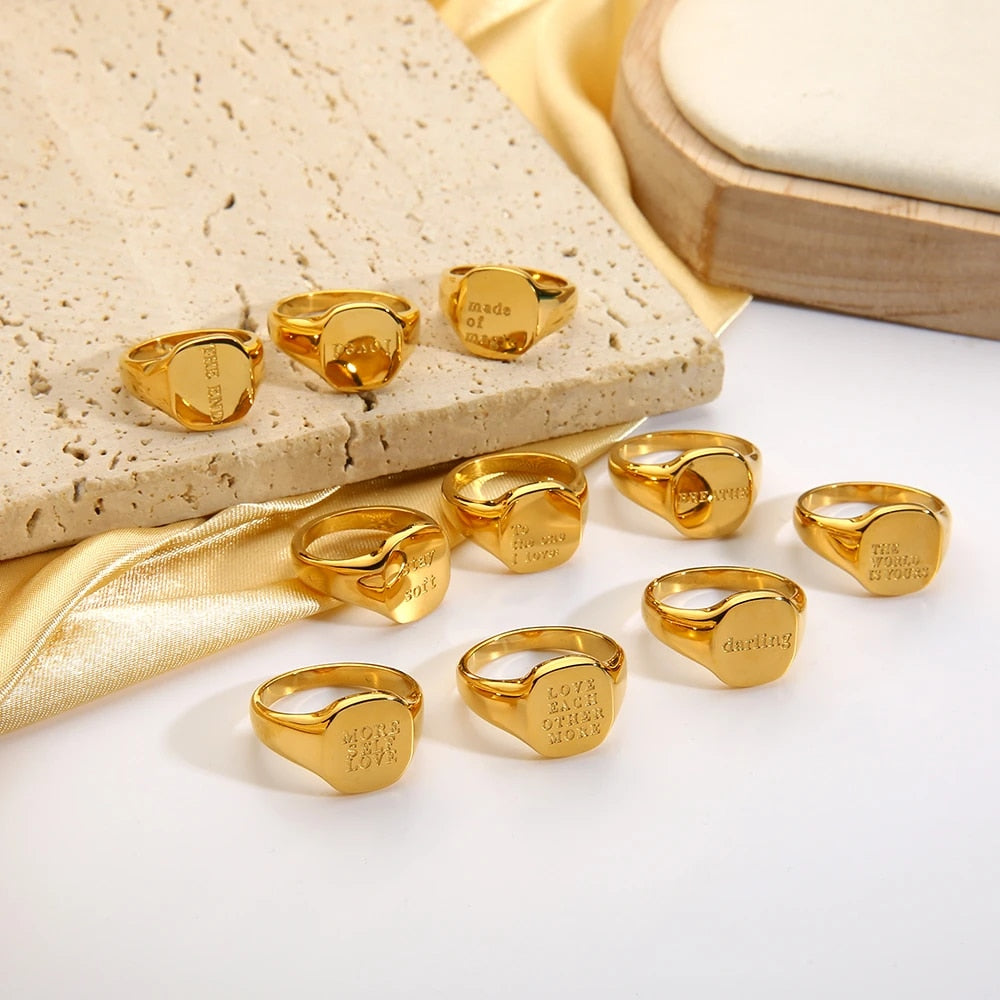 Heartfelt Signet Ring - Made of Magic