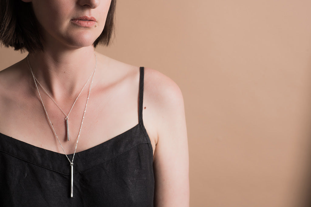 Long Road Necklace - Gold