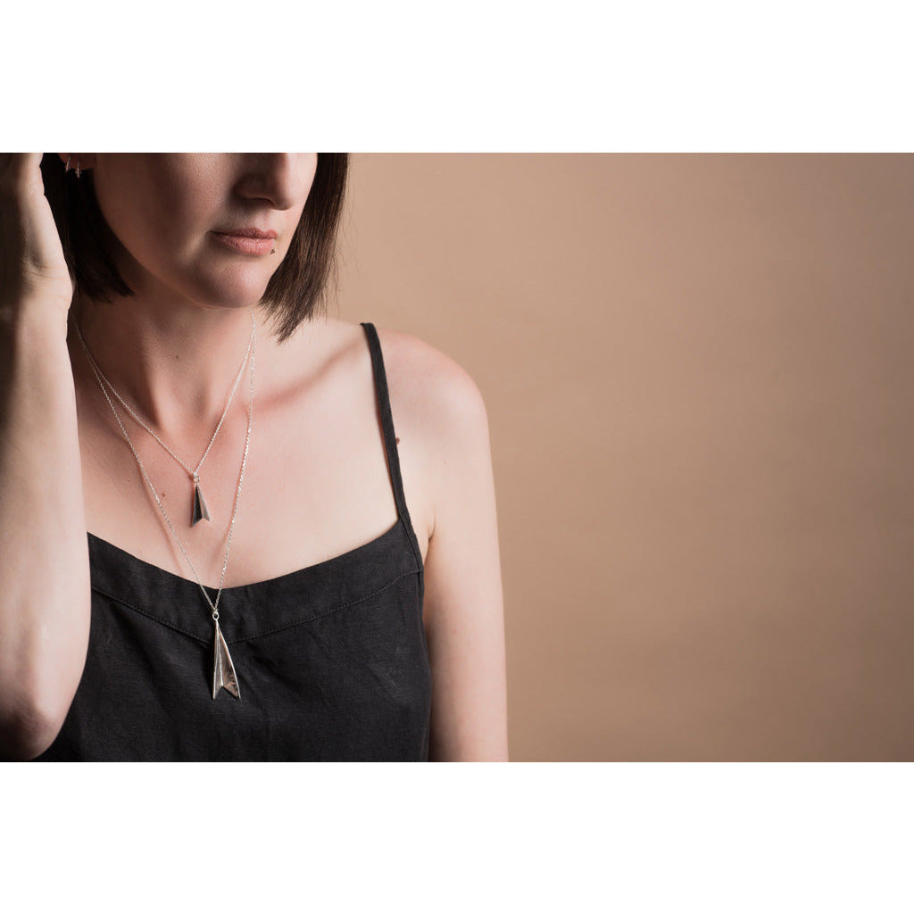 Hazard Necklace - Large/Silver