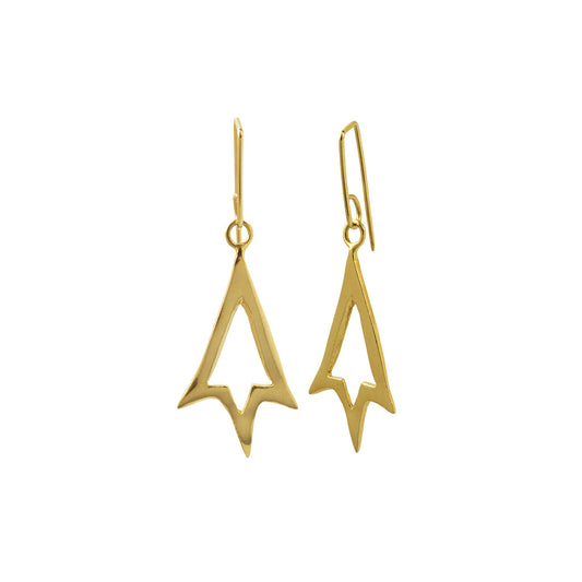 Direction Earrings - Small/Gold