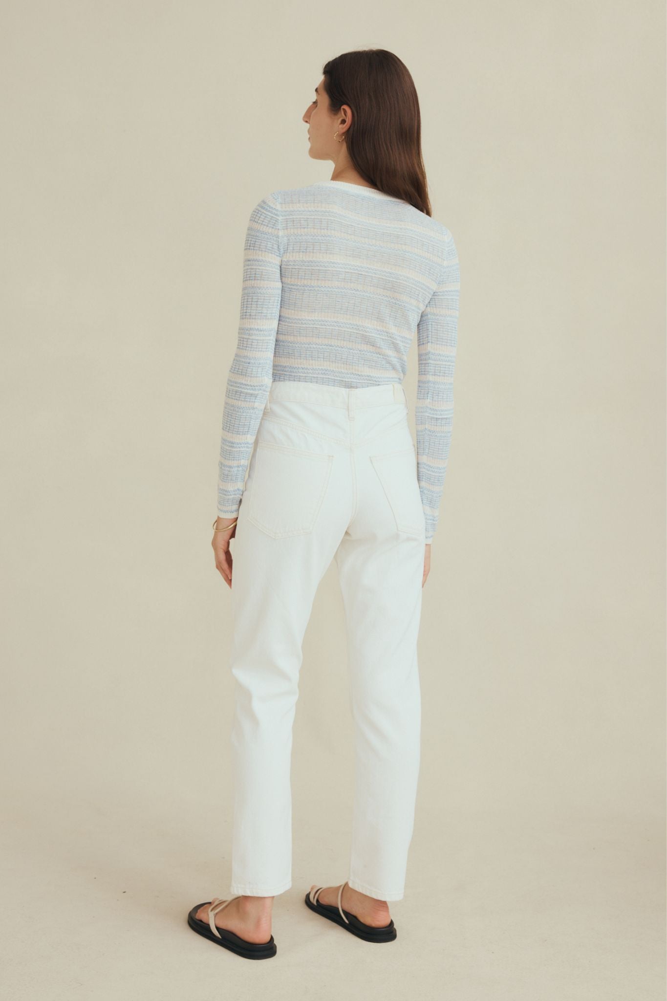 Straight Leg Jean - Ivory