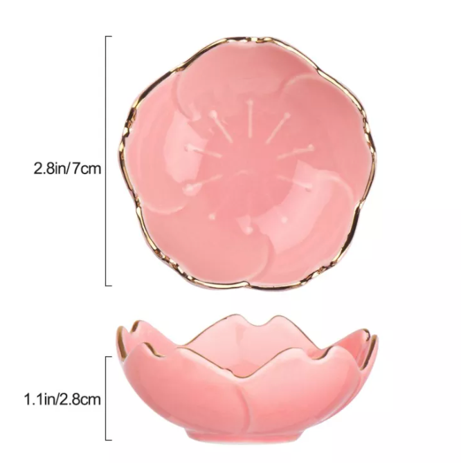 Blossom Dish - Solid Blue