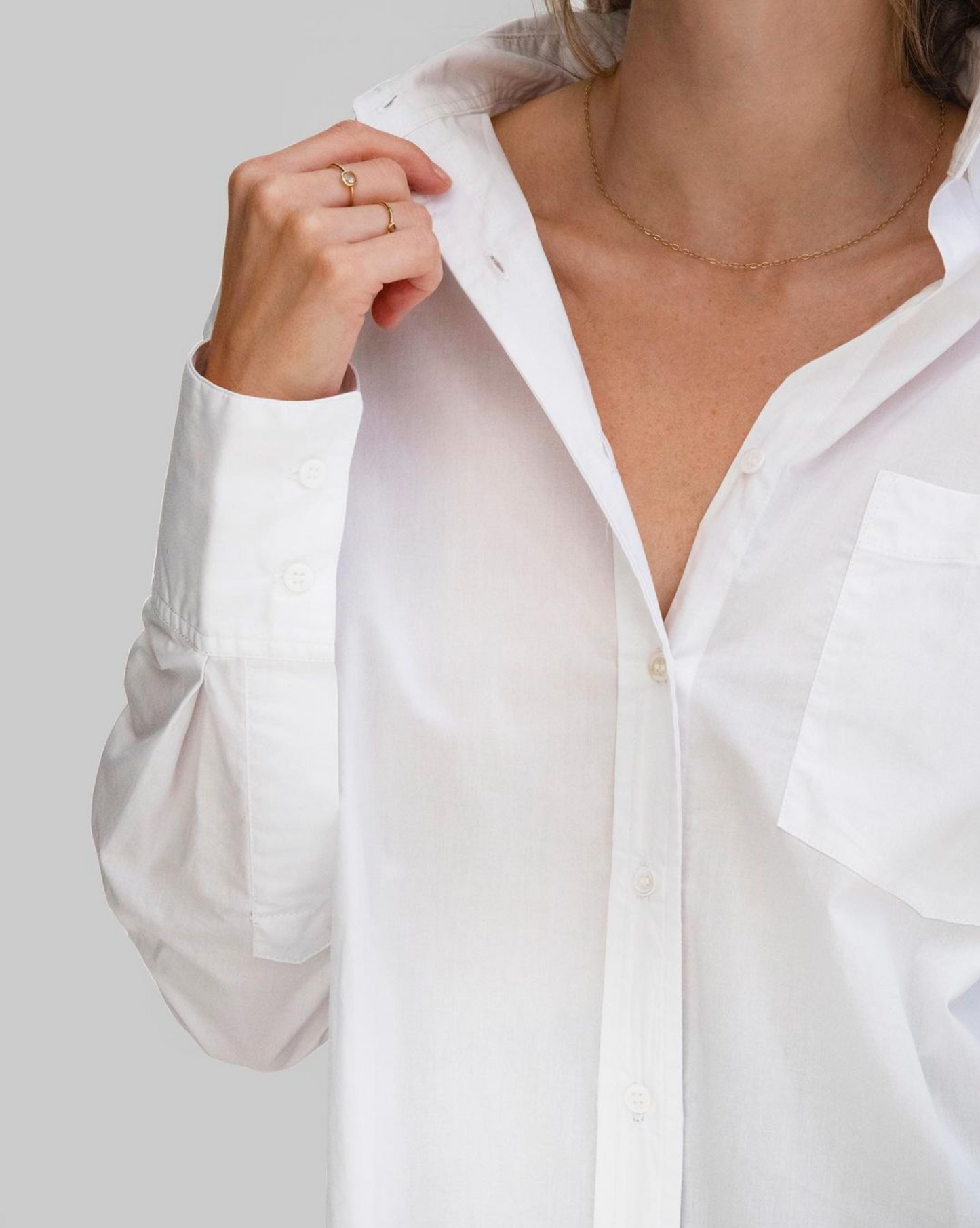 Oversized Shirt - White