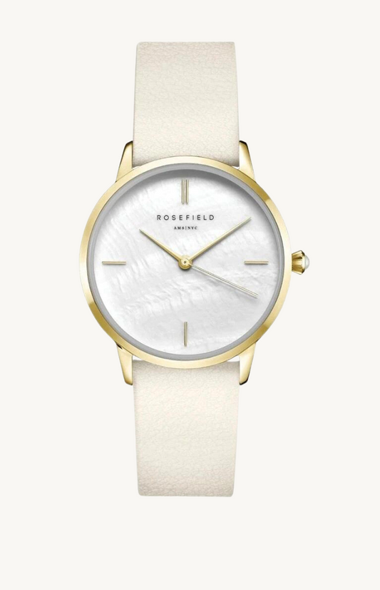 Pearl Edit - Cream Leather Strap - RMBLG-R04