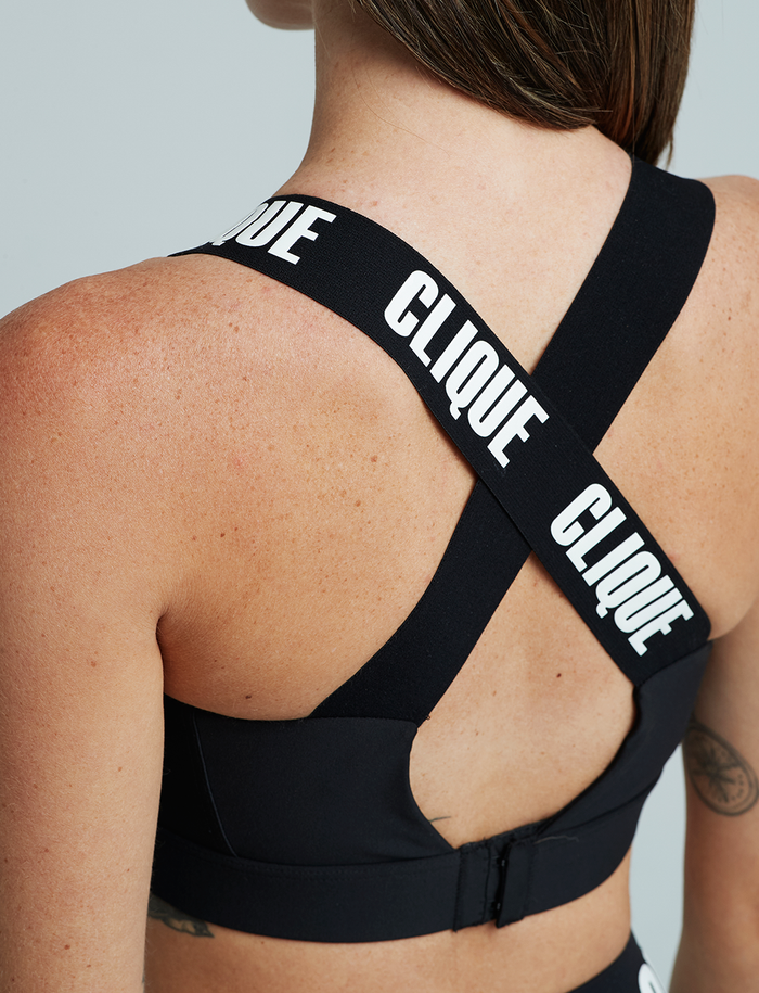 Super Support Bra - Black