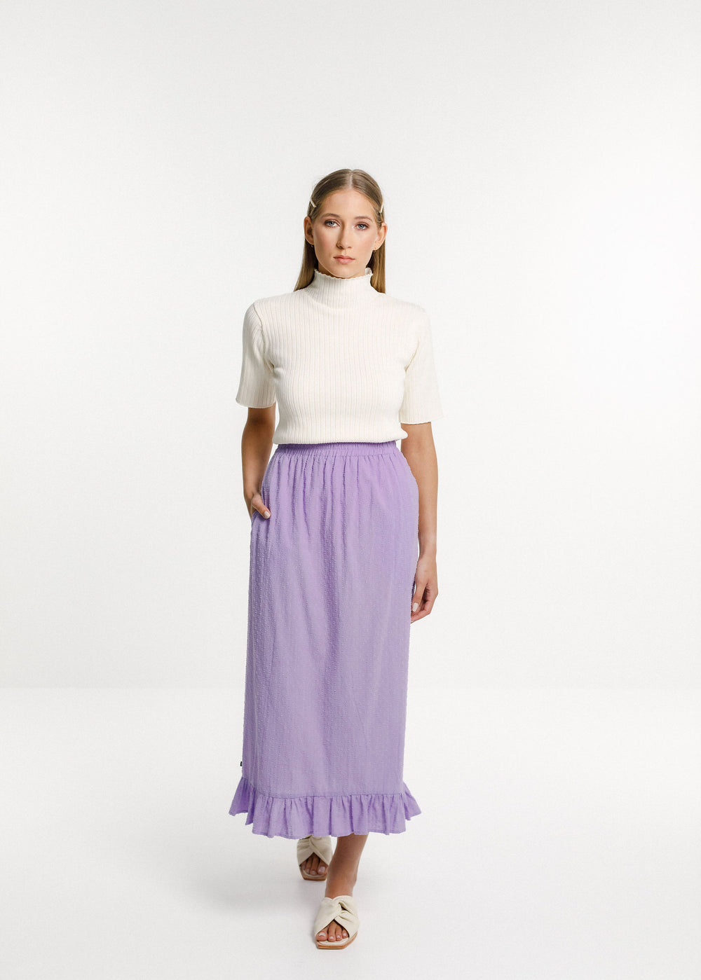 Belle Skirt - Purple Rose