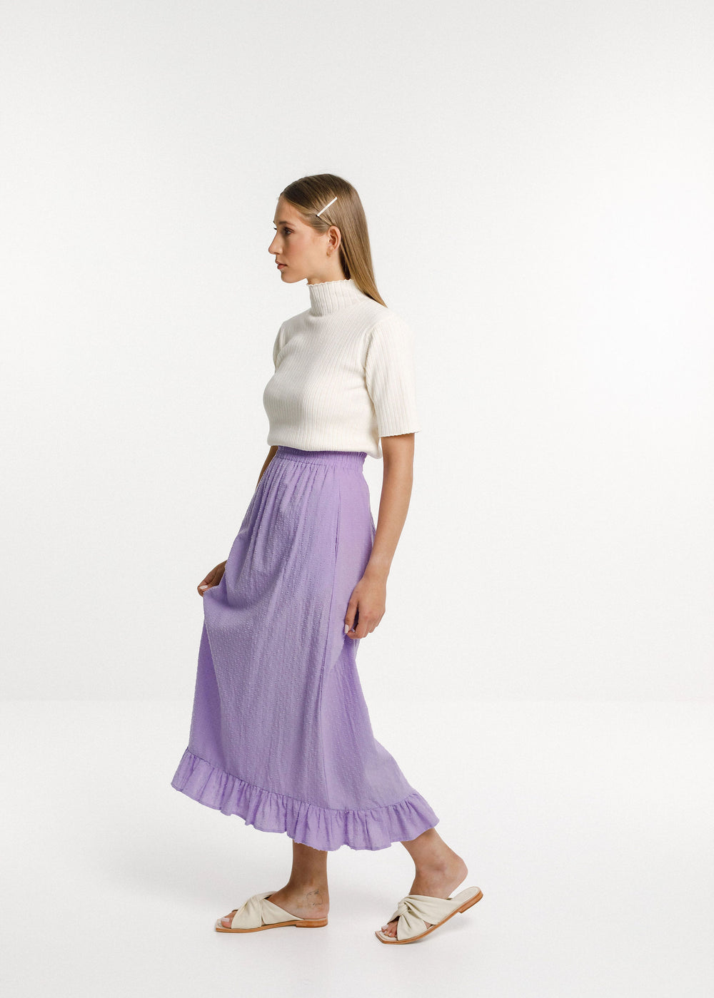 Belle Skirt - Purple Rose