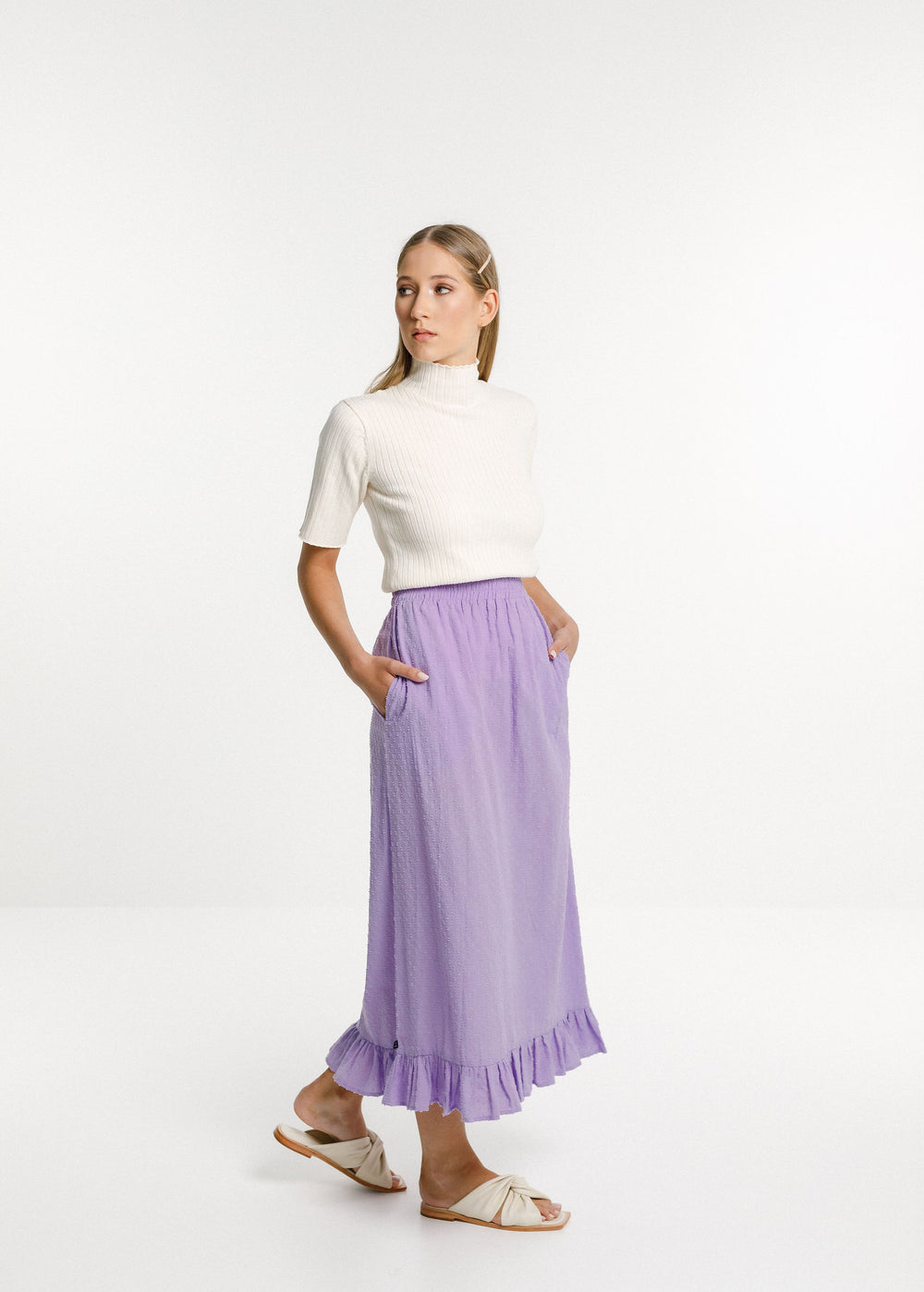 Belle Skirt - Purple Rose