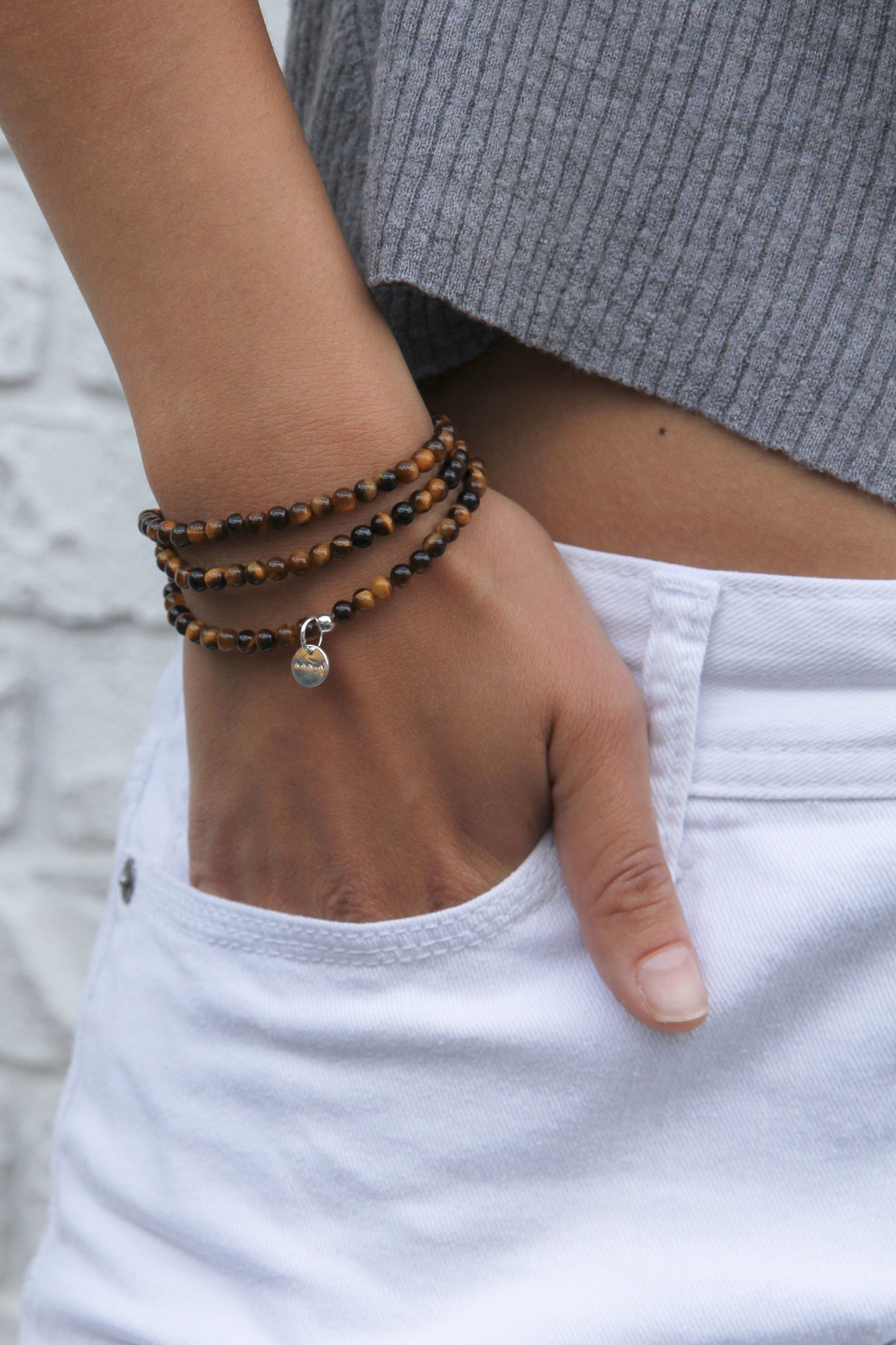 Chakra Based Gemstone Leather Wrap Bracelets
