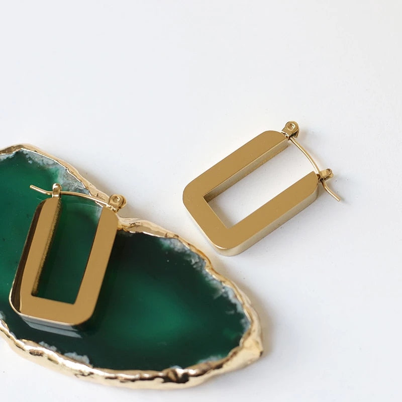 Courtney Hoops - Gold