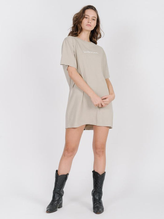 Traveller Merch Fit Tee Dress - Peyote